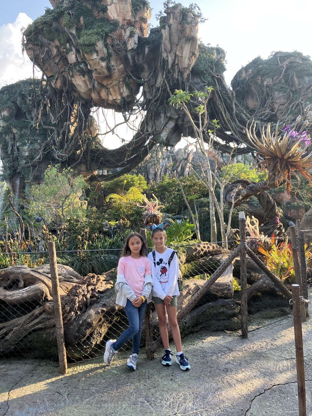 Nadia and Jani at Disney World